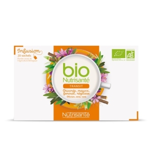 NUTRISANTE BIO Tisane - Infusion Transit (20 sachets)
