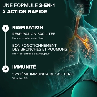 ARKOGÉLULES Bronches Poumons + immunité à action rapide