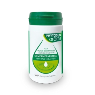 Comprimés neutres pour huiles essentielles (45 comprimés) PHYTOSUN AROMS