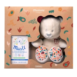Mustela - Coffret Musti Eau de Soin Parfumée 50 ml + Peluche