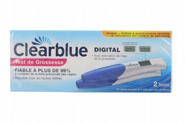 CLEARBLUE DIGITAL Test de grossesse (2 tests)