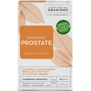 GRANIONS Prostate Confort urinaire (40 gélules)