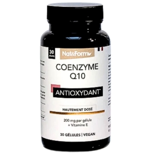 NAT & FORM - Coenzyme Q10 Antioxydant - 30 gélules