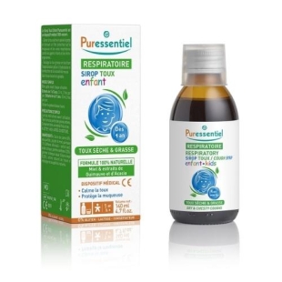 Puressentiel Respiratoire Sirop Toux Enfant 140 ml