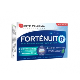 FORTENUIT 8H Sommeil Mélatonine 1.9mg (30 comprimés) Forte Pharma