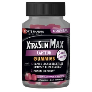 Forté Pharma - XtraSlim Max - Capteur de Graisse - 60gommes