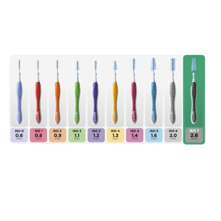 GUM TRAV-LER Brossettes interdentaires 0,9mm x6