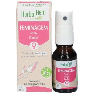 HERBALGEM - Feminagem Aide aux Règles BIO - Spray 15ml
