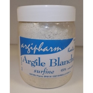 ARGIPHARM - Argile Blanche Poudre Surfine Pot 250 grammes 