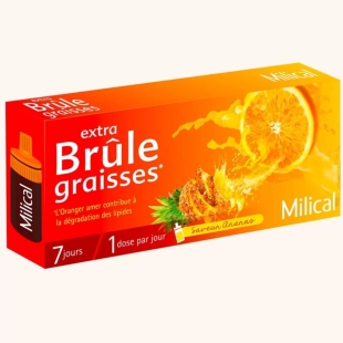 Milical - Extra Ananas Brûle-Graisses - 7 Doses de 10ml