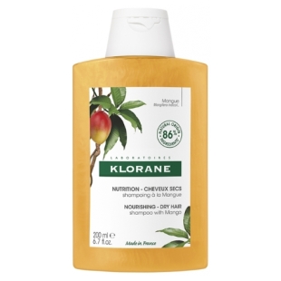 KLORANE - Nutrition Cheveux Secs Shampoing à la Mangue 200 ml