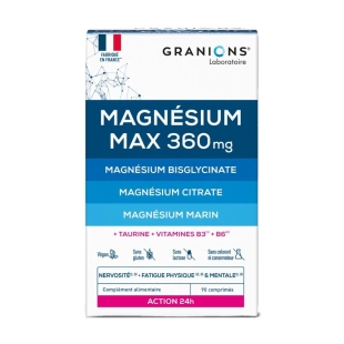 GRANIONS Magnésium Max 360mg - 90 comprimés