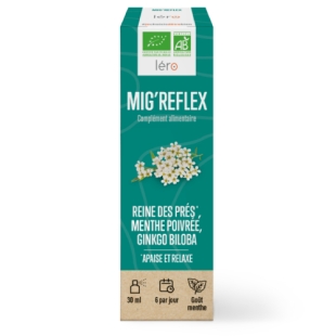 Lero - Mig'Reflex - Solution Naturelle BIO Contre la Migraine - 30ml