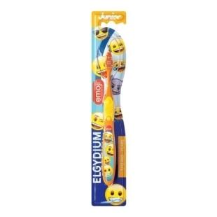 ELGYDIUM - Junior Emoji Brosse à Dents 7/12 ans