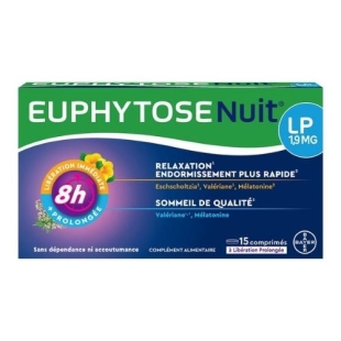 Euphytose Nuit LP 1,9 MG - 2 formats