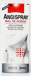 ANGISPRAY Collutoire 40 ml