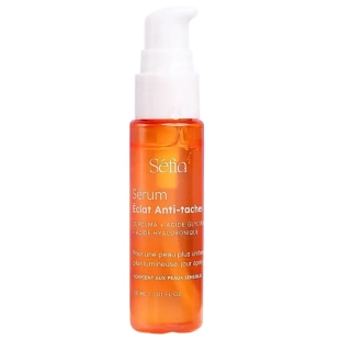 SEFIA - Sérum Eclat Anti-Taches Curcuma et Vitamine C - 30 ml