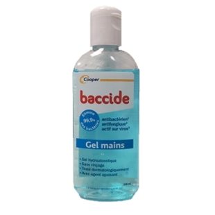 BACCIDE - Gel Hydroalcoolique Mains - 100ml BLEU