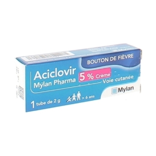 ACICLOVIR Crème Mylan tube de 2 grammes (Générique de ACTIVIR)