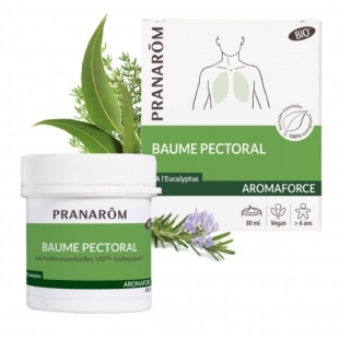 baume respiratoire eucalyptus aromaforce confort respiration chaleur poitrine nuque huiles essentielles bio
