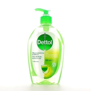 DETTOL Gel Hydroalcoolique Désinfectant pour Mains Classic - 500ml