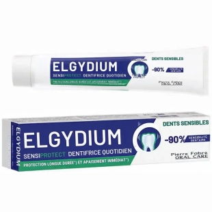 ELGYDIUM Sensiprotect dentifrice quotidien dents sensibles 75 ml