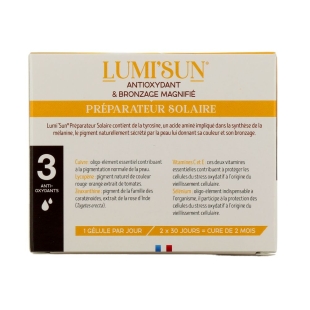  NAT&FORM - Lumi'sun Préparateur Solaire - 2x30 gélules - 2 mois