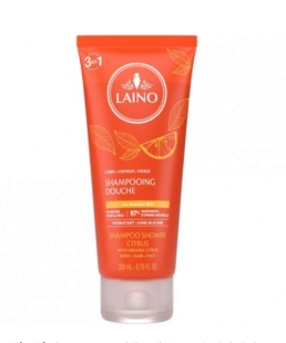 LAINO Shampooing Douche AGRUMES BIO 3 en 1 (200 ml)
