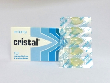 CRISTAL Suppositoires à la Glycérine ENFANT Bte de 10