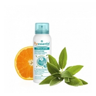 PURESSENTIEL CIRCULATION Spray 17 huiles essentielles Jambes légéres (100 ml)