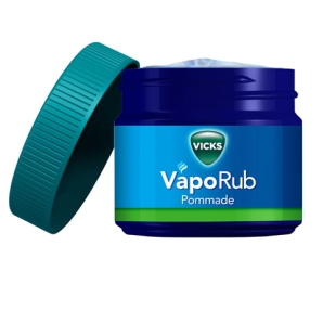 VICKS VAPORUB pommade Rhume & Toux décongestionnant (100 gr)