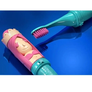 ELGYDIUM - Brosse à Dents Kids Souple Sirène - 2/6 ans