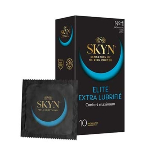 SKYN - Elite Extra Lubrifié 10 préservatifs