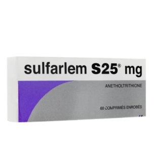 Sulfarlem S 25 mg (60 comprimés)