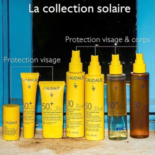 CAUDALIE - Crème Solaire Très Haute Protection SPF50+ - Tube 50 ml