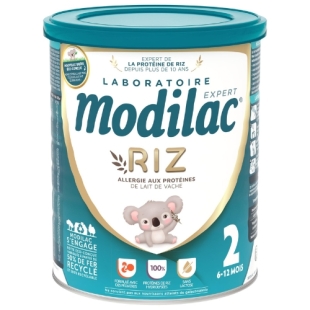 Modilac Expert Riz Lait 2ème  Age 800 g