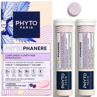PHYTO PARIS - Phytophanere Cheveux et Ongles - 30 Comprimés Effervescents