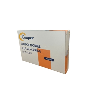Suppositoires à la Glycérine ADULTES Bte de 50 Cooper