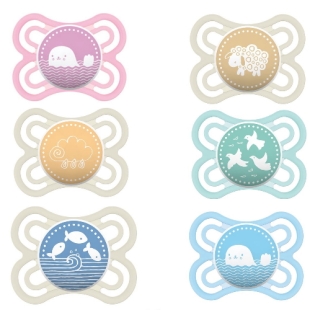 MAM Sucette PERFECT 0/6MOIS+ (lot de 2 sucettes)