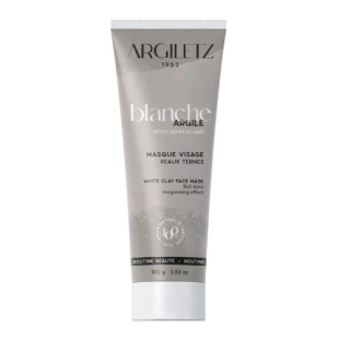 ARGILETZ - Masque Visage Argile Blanche Effet Défatiguant - 100g