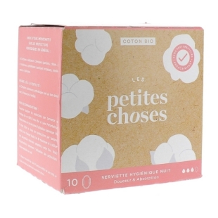 Les Petites Choses Serviette Hygiénique Nuit x10