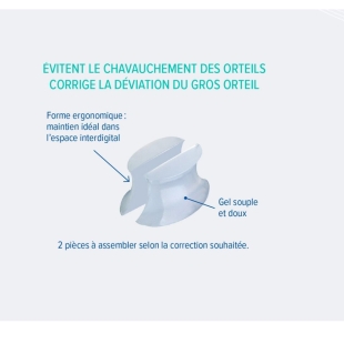 EPITACT - Ecarteurs Hallux Valgus "Oignon" - 2 unités 