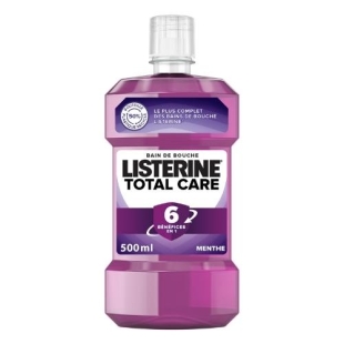 LISTERINE - Bain de bouche Total Care Menthe - Flacon 500ml
