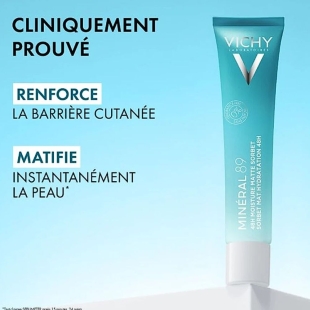 VICHY - MINERAL 89 Gel Sorbet Mat Hydratation 48H - 40 ml