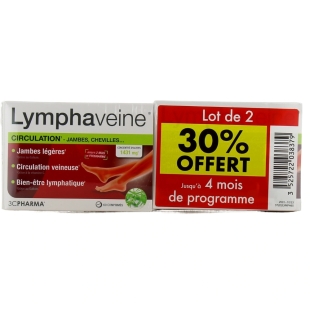 LYMPHAVEINE - Circulation - 2 X 60 Comprimés
