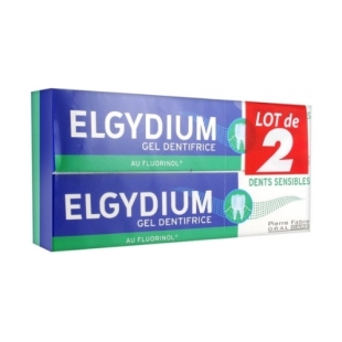 ELGYDIUM Dentifrice Dents Sensibles (2 x75ml)