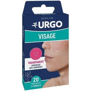 URGO - Pansements Visage Transparents - x20