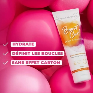 Coffret cadeau Les Secrets de Loly Volume et Définition avec mousse Cloud Fusion, gelée Boost Curl et vaporisateur Rainbow Mist offert