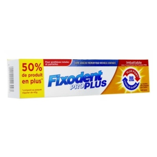 Fixodent Pro Duo ACTION Crème adhésive (60g) PROMO