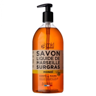 MKL SAVON DE MARSEILLE Liquide au Monoï 1 Litre